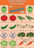 Jazykové pexeso: Vegetables / Zelenina, Juvenia Education Studio, 2015
