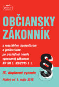 Občiansky zákonník 2015, Nová Práca, 2015