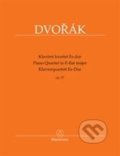 Klavírní kvartet Es dur op. 87 - Antonín Dvořák, Bärenreiter Praha, 2015