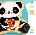 Puzzle: Puzzlo Panda: drevené puzzle (Djeco). Djeco, 2023