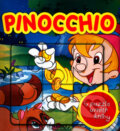 Kniha: Pinocchio - 5 puzzle uvnitř knihy (Rebo). Rebo, 2005