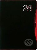 Týždenný diár Smart Timer 2024 - červený (riadkový) (Spektrum grafik). Spektrum grafik, 2023
