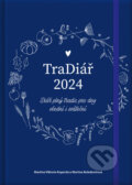 TraDiář 2024 (modrý) - Martina Viktorie Kopecká, Martina Boledovičová, Smart Press, 2023