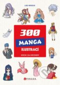 Kniha: 300 manga ilustrací (Lise Herzog). CPRESS, 2023