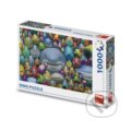 Puzzle: Barevné rybičky (Dino)