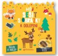 Kniha: Můj sešit s obrázky k dolepení - Les (Compagne et Carotte). Svojtka&Co., 2023