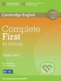 Complete First for Schools - Teacher&#039;s Book - Guy Brook-Hart, Katie Foufouti, Cambridge University Press, 2014