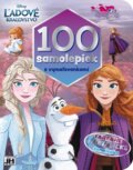 100 samolepiek s vymaľovankami/ Ľadové kráľovstvo - Disney, Jiri Models SK, 2023