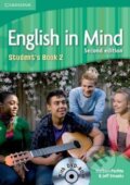 Kniha: English in Mind 2: Student's Book with DVD-ROM (Herbert Puchta a Jeff Stranks). Cambridge University Press, 2010