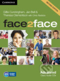 Audiokniha: Face2Face: Advanced - Class Audio CDs (Chris Redston, Gillie Cunningham, Jan Bell a Theresa Clementson)