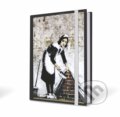 Banksy notebook upratovačka 9x14cm (CMA Group). CMA Group, 2023
