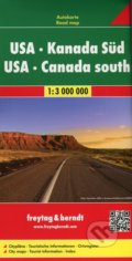 USA-Canada south 1:300 000, freytag&berndt, 2016