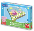 Spoločenská hra: Dřevěné kostky Peppa Pig Veselý den (Dino). Dino, 2023