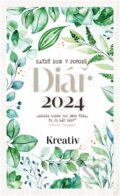 Kreativ Diář 2024 - Zelené rostliny (Vltava Labe Media). Vltava Labe Media, 2023
