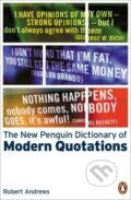 Kniha: The New Penguin Dictionary of Modern Quotations (Robert Andrews a Kate Hughes)