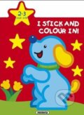 Kniha: I stick and colour in!  - Dog  2-3 year old (SUN)