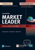 Kniha: Market Leader Intermediate Student´s Book with eBook, QR, MyLab and DVD Pack, Extra, 3rd Edition (David Cotton, David Falvey a Simon Kent). Pearson, 2020