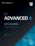 Kniha: C1 Advanced 4 Student´s Book with Answers with Audio with Resource Bank : Authentic Practice Tests (Cambridge University Press)