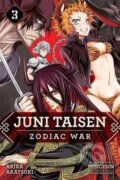 Kniha: Juni Taisen: Zodiac War 3 (Akira Akatsuki). Viz Media, 2019