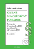 Civilný mimosporový poriadok. 8. vyd., 9/2023, Heuréka, 2023