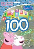 Kniha: Prasátko Peppa - 100 samolepek s omalovánkovými listy (Jiří Models)