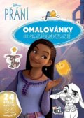 Kniha: Omalovánky A4 se samolepkami Přání (Jiří Models). Jiří Models, 2023