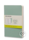 Moleskine - Volant - dva zelené zápisníky, 2016