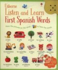 Listen and learn First Words in Spanish, Usborne, 2015