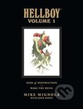 Hellboy Library Edition, Volume 1: Seed of Destruction and Wake the Devil - Mike Mignola, Dark Horse, 2008