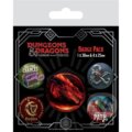Sada odznakov Dungeons & Dragons: Česť zlodejov (Pyramid International). Pyramid International, 2023