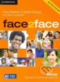 Face2Face: Starter -Testmaker CD-ROM and Audio CD - Chris Redston, Sarah Ackroyd, Gillie Cunningham, Cambridge University Press, 2013