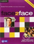Face2Face: Upper Intermediate - Workbook without Key - Nicholas Tims, Jan Bell,Chris Redston, Gillie Cunningham, Cambridge University Press, 2014