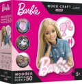 Trefl Wood Craft Junior puzzle Krásna Barbie 50 dielikov, Trefl, 2023