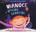 Vianoce s opicou Škoricou - Peter Stoličný, Wisteria Books, 2023