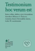 Kniha: Testimonium hoc verum est (Post Scriptum). Post Scriptum, 2016