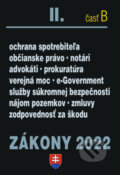 Zákony II. B / 2022 - Občianske právo, Notári, Advokáti, Prokurátori, Poradca s.r.o., 2022