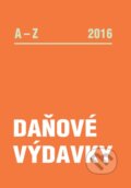 Daňové výdavky A-Z 2016, Poradca s.r.o., 2016