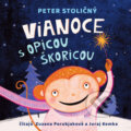 Vianoce s opicou Škoricou - Peter Stoličný, Wisteria Books a Fortuna Libri, 2023
