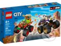 Spoločenská hra: Preteky monster truckov (LEGO). LEGO, 2023