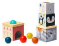 Společenská hra: Sada kociek a loptičiek Severný pól (Taf Toys). Taf Toys, 2023