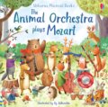 Kniha: The Animal Orchestra Plays Mozart (Sam Taplin). Usborne, 2020