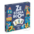 Spoločenská hra: Ze Stakaboom (Jean-Réné Ménard a Magali Attiogbé). Djeco, 2023