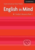 English in Mind 1: Tchr´s Resource Pack - Sarah Ackroyd, Cambridge University Press