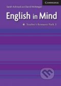 English in Mind 3: Tchr´s Resource Pack - Sarah Ackroyd, Cambridge University Press