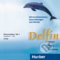 Delfin: Hörverstehen Teil 1 (Lektionen 1-10). 4 Audio-CDs (Hartmut Aufderstraße)