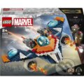 Spoločenská hra: LEGO® Marvel 76278 Rocketov tryskáč Warbird vs. Ronan (LEGO). LEGO, 2024