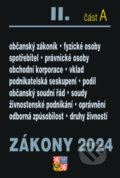 Zákony 2024 II/A  - Občanský zákoník, Poradce s.r.o., 2024