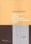 Kniha: Prípadové štúdie z európskeho a medzinárodného práva (Dagmar Lantajová a kolektív). Wolters Kluwer (Iura Edition), 2008