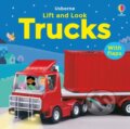 Kniha: Lift and Look Trucks (Felicity Brooks). Usborne, 2024