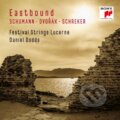 Hudební CD: Festival Strings Lucerne & Daniel Dodds: Eastbound: Schumann, Dvorak, Schreker (Hudobné albumy). Hudobné albumy, 2024